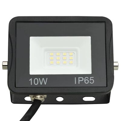 vidaXL LED-valonheittimet 2 kpl 10 W kylmä valkoinen