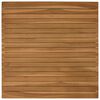 vidaXL P&ouml;yt&auml;levy 70 x 70 x 3,5 cm Neli&ouml; Tiikkipuu Luonnollinen