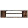 vidaXL Seinä TV-taso savutammi 100x30x26,5 cm tekninen puu