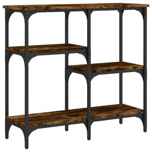 vidaXL Konsolip&ouml;yt&auml; savutammi 80x29x75 cm tekninen puu