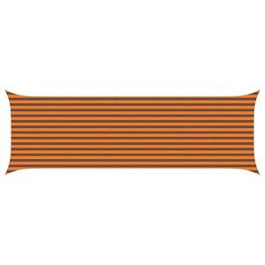 vidaXL Aurinkosuojapurje Oranssi ja ruskea 6 x 2 m