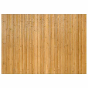 vidaXL matto suorakaide luonnollinen 70x100 cm bambu
