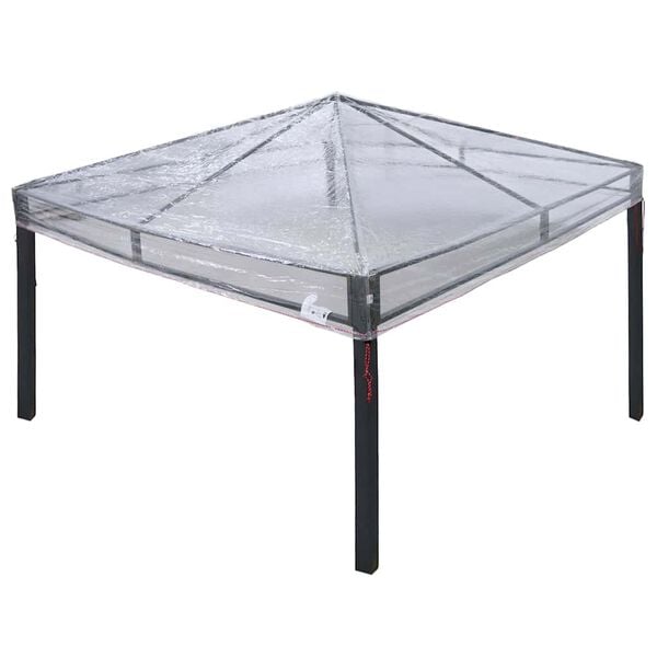 vidaXL Gazebo-kannen vaihto 3 x 3 m Polyvinyylikloridi