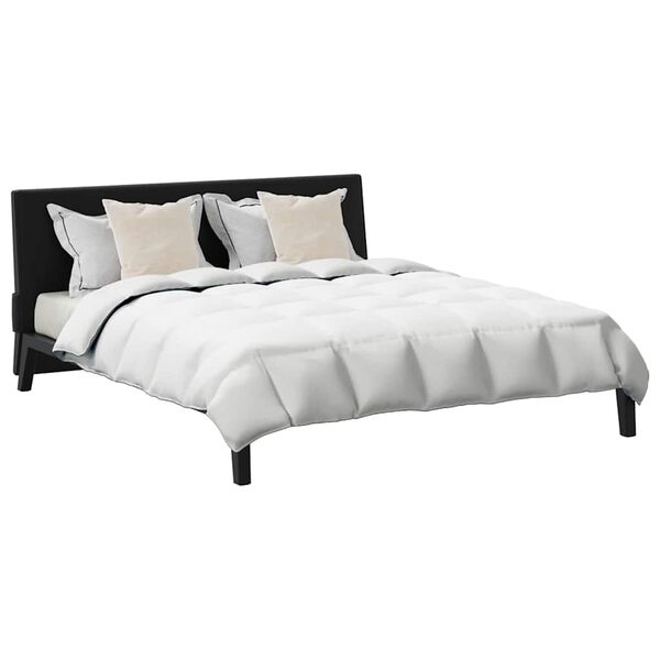 vidaXL Talvityyny tyynyllä 3 pcs Valkoinen Untuvahöyhen