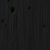 vidaXL S&auml;ngynp&auml;&auml;ty musta 140,5x4x100 cm t&auml;ysi m&auml;nty