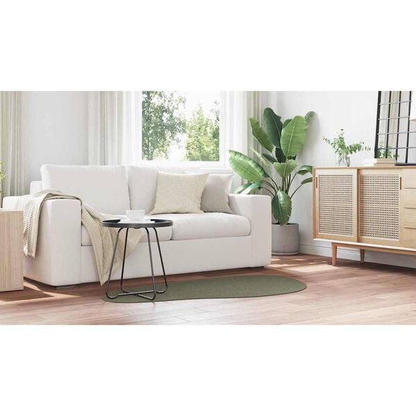 vidaXL Alue matot HUARTE Mets&auml;nvihre&auml; 80 x 150 cm Polyesteri