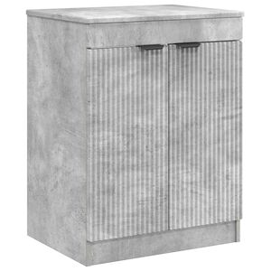 vidaXL Kylpyhuonekaappi Betoninharmaa 54 x 41 x 70 cm Tekninen puu