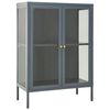 vidaXL Senkki antrasiitti 75x35x105 cm ter&auml;s ja lasi