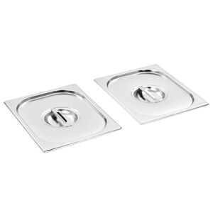Kannet GN 1/2 pannulle 2 kpl ruostumaton ter&auml;s