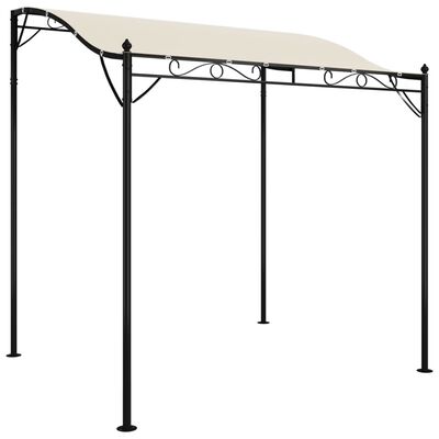 vidaXL Katos kerma 2x2,3 m 180 g/m² kangas ja teräs