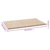 vidaXL Keitti&ouml;n ty&ouml;taso beige marmorikuvio 100x60x2,8 cm lastulevy