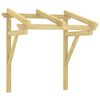 vidaXL Ovikatos 100x100x80 cm kyll&auml;stetty m&auml;nty