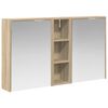 vidaXL Kylpyhuoneen kaappisetti 3 kpl 106 x 16 x 62,5 cm Tekninen puu