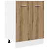 vidaXL Alakaappi "Lyon" Artisan Oak 60x46x81,5 cm tekninen puu
