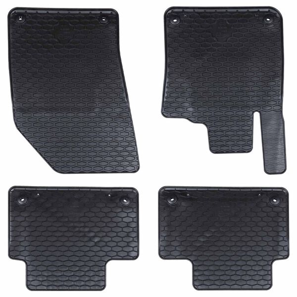 vidaXL Auton matto 4 pcs Musta Sopii Volvo S60 / V60 2019- 4D aft Kumi