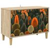 vidaXL TV-kaappi ZAANDAM 69 x 33 x 50 cm Sonoma Tekninen puu