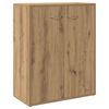 vidaXL Senkki k&auml;sity&ouml;l&auml;inen tammi 60x30x75 cm tekninen puu