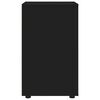 vidaXL S&auml;ilytyskaappi Musta 40 x 48 x 81 cm Tekninen puu