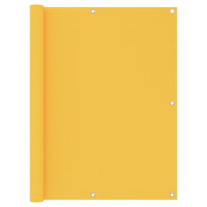 vidaXL Parvekkeen suoja keltainen 120x500cm Oxford kangas