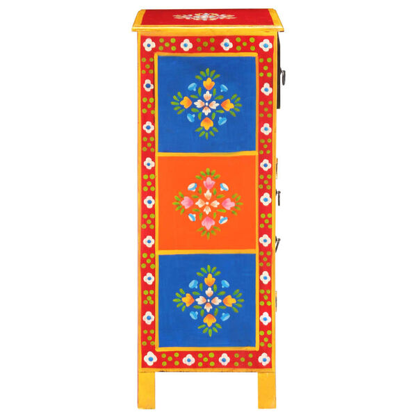 vidaXL K&auml;sinmaalattu senkki 60x30x75 cm t&auml;ysi mangopuu