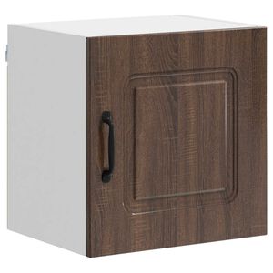 vidaXL Tiskipaneeli Kalmar Ruskea tammi 40 x 31 x 40 cm Tekninen puu