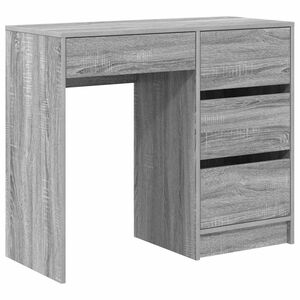 vidaXL P&ouml;yt&auml; Harmaa Sonoma Tekninen puu 90 x 37.5 x 75 cm