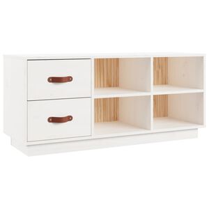 vidaXL Kenk&auml;penkki valkoinen 100x34x45 cm t&auml;ysi m&auml;nty