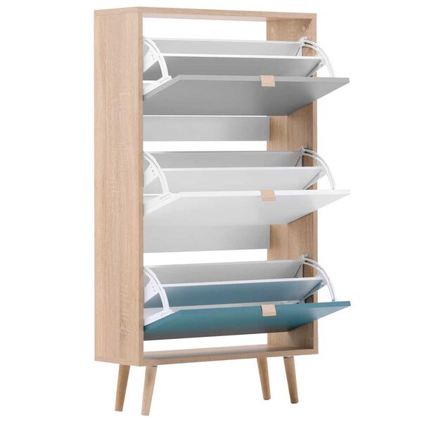 Finori Kenk&auml;kaappi C-uba 42 Sonoma-tammi ja kolmiv&auml;rinen