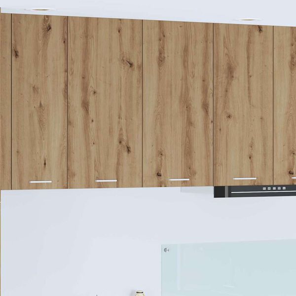 vidaXL Henkarikaappi ovella Artisan tammi 80 x 31 x 80 cm Tekninen puu