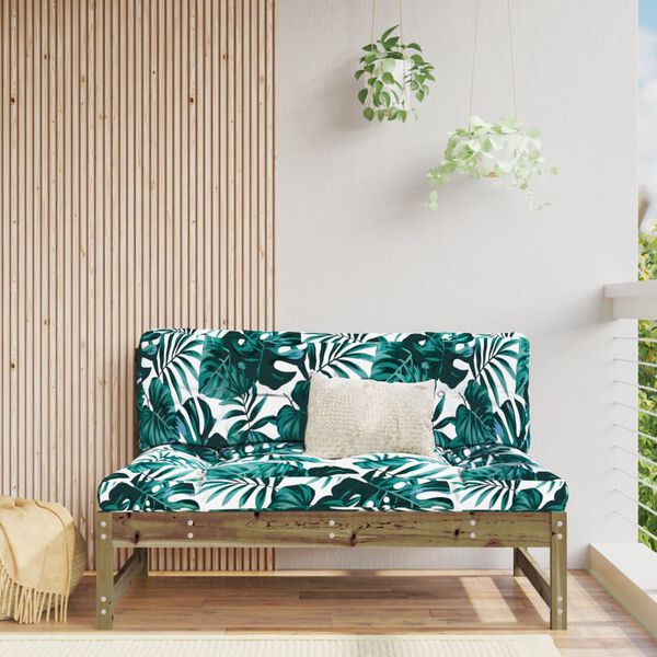 vidaXL Keskisohva 120x80 cm kyllästetty mänty