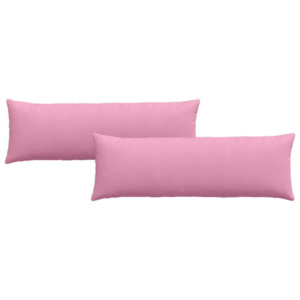 vidaXL Sohvatyynyt 2 pcs Pinkki 120 x 40 cm kangas