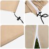 vidaXL Pakkassuoja kasviryhmille Beige 3,5 x 2,5 m Non-woven Kangas