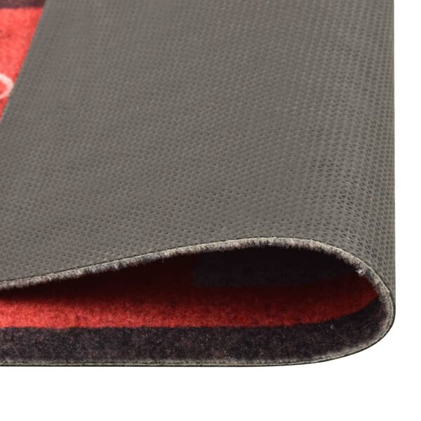 vidaXL Keitti&ouml;n pest&auml;v&auml; lattiamatto Tomatoes 60x300 cm