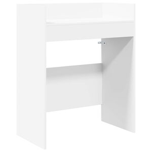 vidaXL DJ-p&ouml;yt&auml; valkoinen 82 x 45 x 102 cm Tekninen puu
