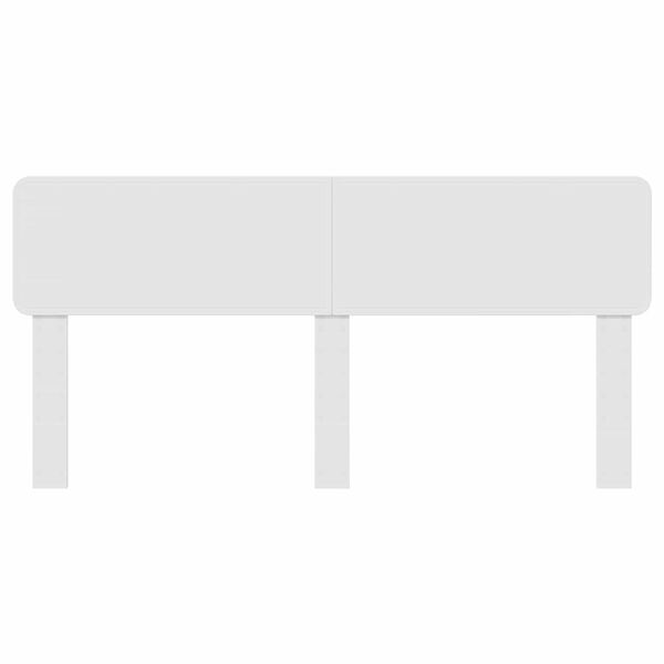 vidaXL P&auml;&auml;tylevy Kiilt&auml;v&auml; Valkoinen 200 cm Tekninen puu