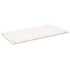 vidaXL P&ouml;yt&auml;levy valkoinen 100x60x2,5 cm t&auml;ysi m&auml;nty