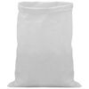 vidaXL Kudotut s&auml;kit 100 kpl valkoinen 50 x 80 cm PP