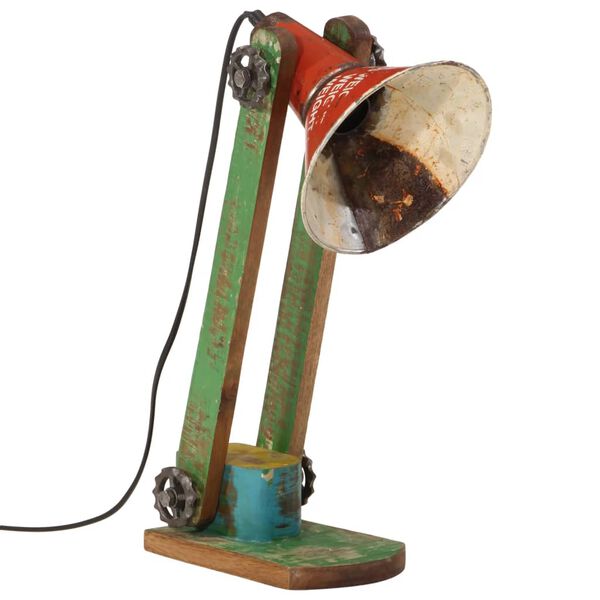 vidaXL P&ouml;yt&auml;valaisin 25 W moniv&auml;rinen 23x13x52 cm E27