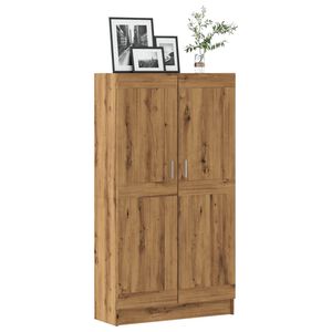 vidaXL Kirjakaappi artesaani tammi 82,5x30,5x150 cm tekninen puu