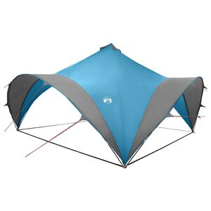 vidaXL Juhlateltta Sininen 500 x 500 x 350 cm Polyesteri ja ter&auml;s