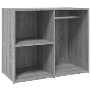 vidaXL Kosmetiikkakaappi harmaa Sonoma 80x40x65 cm tekninen puu