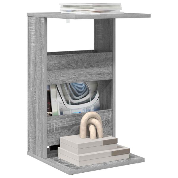 vidaXL Sivup&ouml;yt&auml; Harmaa Sonoma 40 x 35 x 60,5 cm Tekninen puu