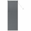 vidaXL Venetsialaiset Verhot Tummanharmaa 175 x 60 cm Alumiini