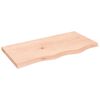 vidaXL P&ouml;yt&auml;levy 80x40x(2-4) cm k&auml;sittelem&auml;t&ouml;n t&auml;ystammi