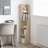 vidaXL Kulmakaappi Sonoman tammi 27,5x27x140cm Tekninen puu