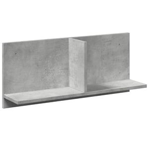 vidaXL Sein&auml;kaappi 70x16,5x30 cm betoninharmaa tekninen puu