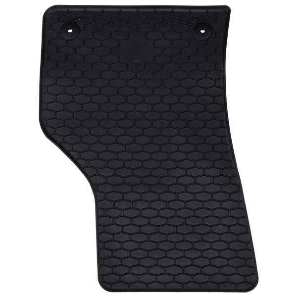 vidaXL Auton matto 4 pcs Musta sopiva &Scaron;kodalle OCTAVIA III 2013-2019