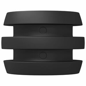 vidaXL P&ouml;yt&auml;futispuskimet 16 kpl Musta 3 x 3 x 2 cm TPE