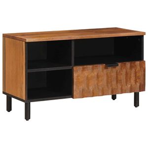 vidaXL TV-kaappi Akasiapuun ruskea viimeistely 80 x 33 x 46 cm