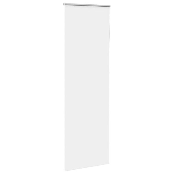 vidaXL Rullaverho Blackout valkoinen 65x230 cm Kankaan leveys 60,7 cm